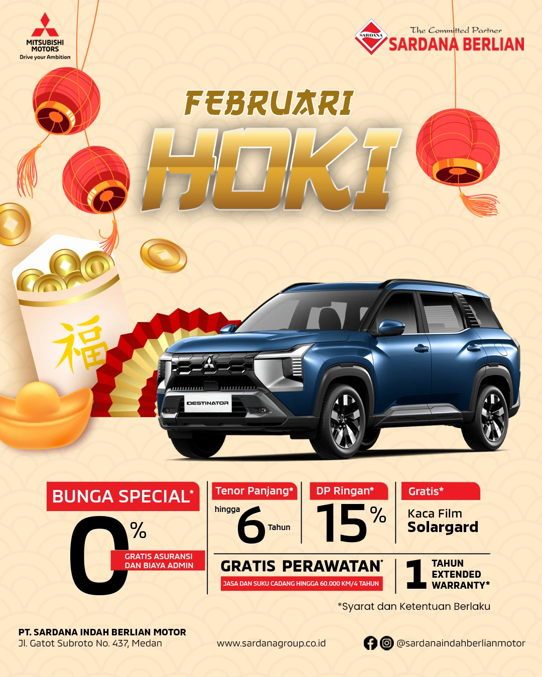 Promo Destinator Terbaru Medan