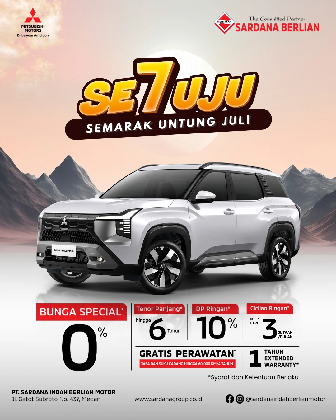 Promo Destinator terbaru Juli 2026