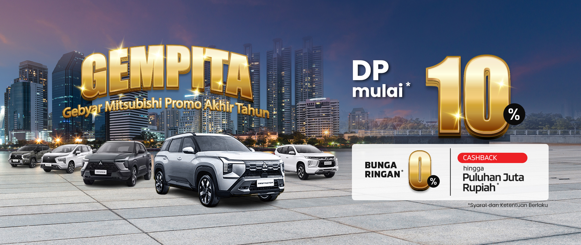GEMPITA! Gebyar Mitsubishi Promo Akhir Tahun. Promo Terbaru November Sardana