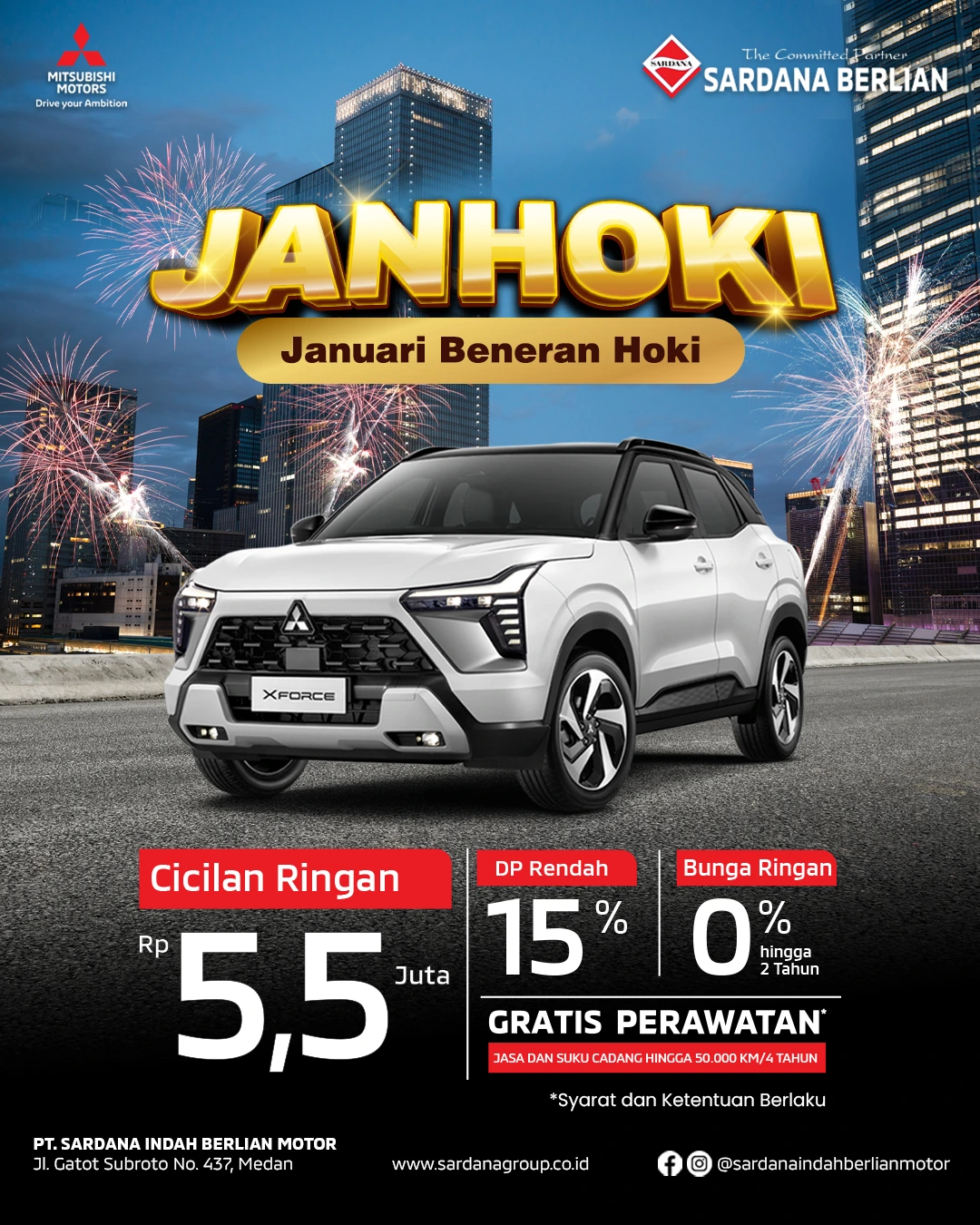 JANHOKI - Promo New XForce Terbaru Medan