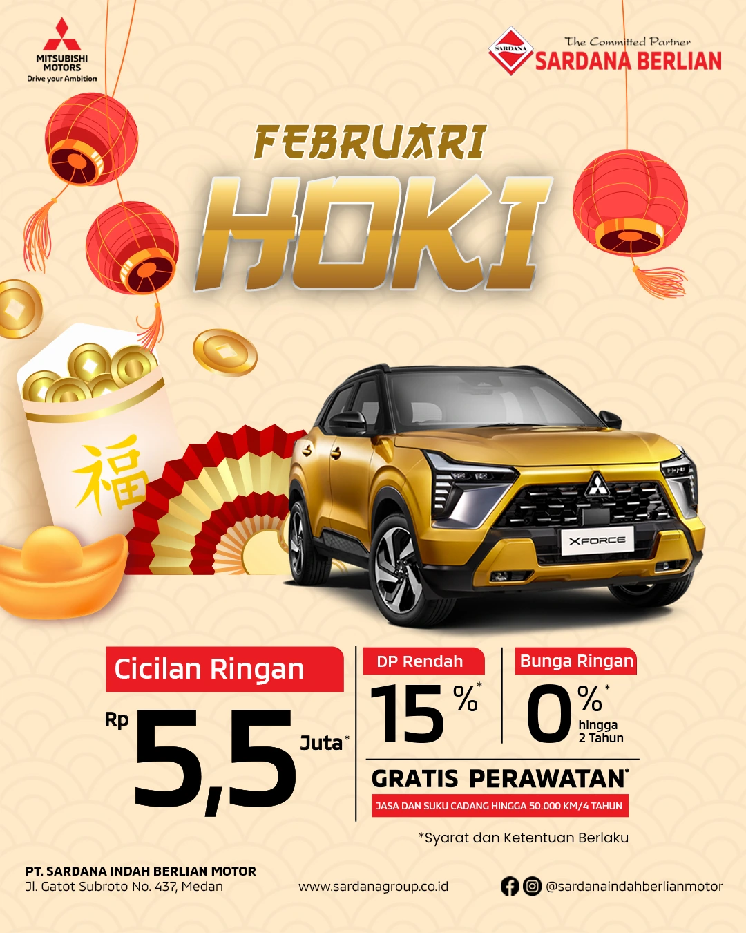 Promo New XForce Terbaru Medan