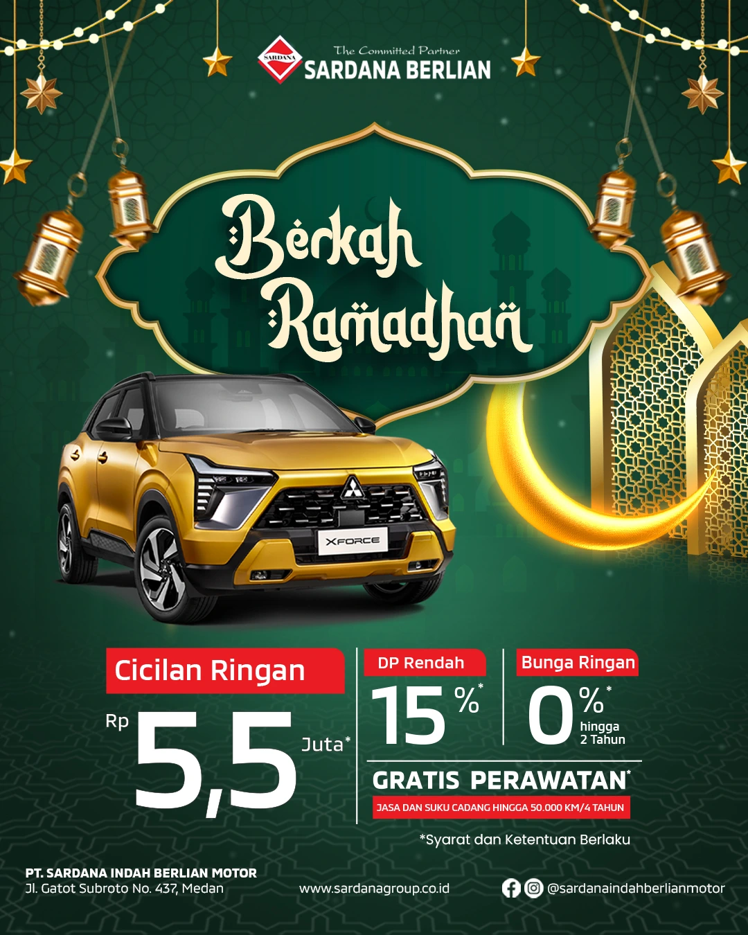 Berkah Ramadhan - Promo New XForce Terbaru Maret 2026