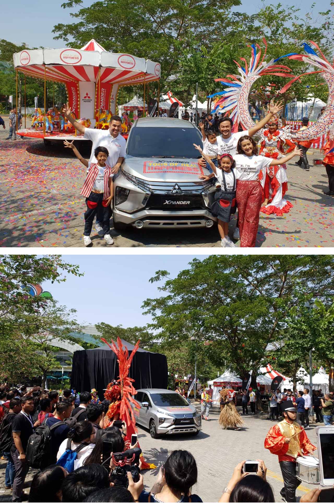 Xpander Mulai Bagikan “Tons of Real Happiness” di 9 Kota di Indonesia