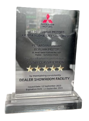 5 Star Classification Dealer Showroom Facility Nothern Sumatera 2023