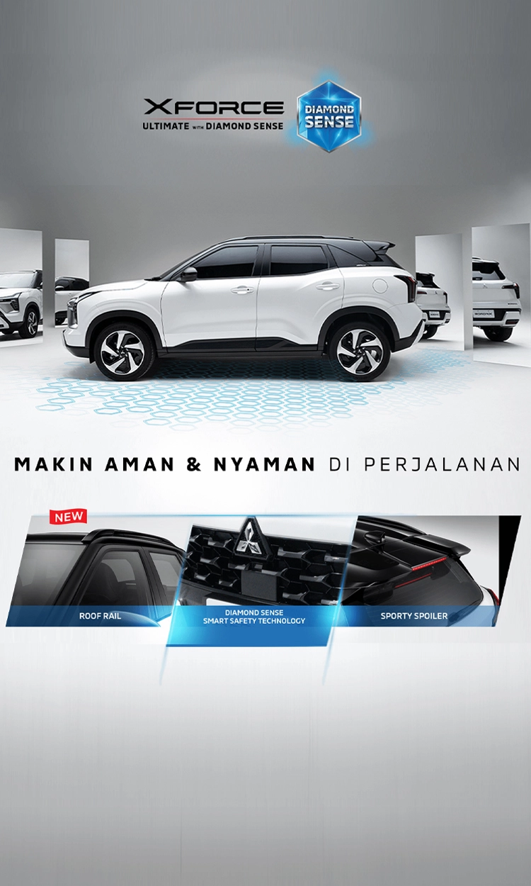 New Mitsubishi XFORCE with Diamond Sense!