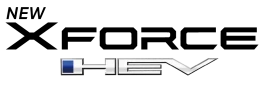 Logo Mitsubishi New Xforce HEV