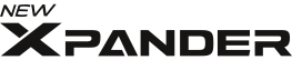 Logo Mitsubishi New Xpander Black